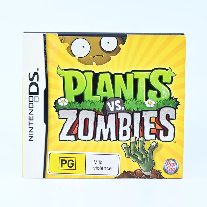 Plants Vs. Zombies - Nintendo DS Game - PAL + Manual - FREE POST!