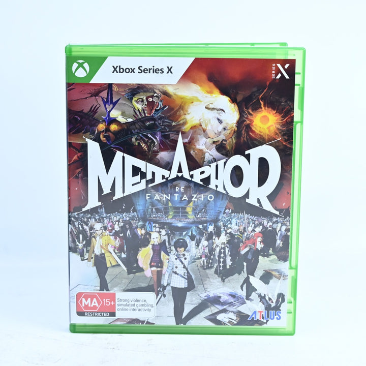 Metaphor: Refantazio - Xbox Series X Game - PAL - FREE POST!