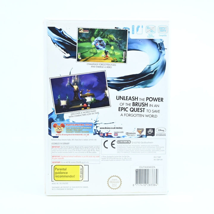 Disney Epic Mickey - Nintendo Wii Game + Manual - PAL - NEAR MINT DISC!