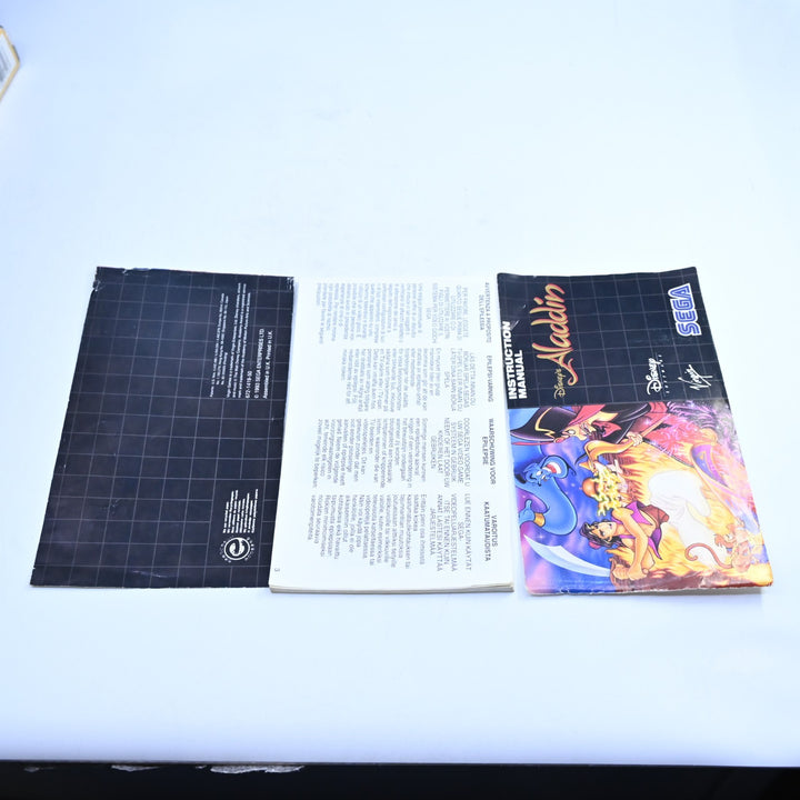 Disney's Aladdin - Sega Mega Drive Game + Manual - PAL - FREE POST!