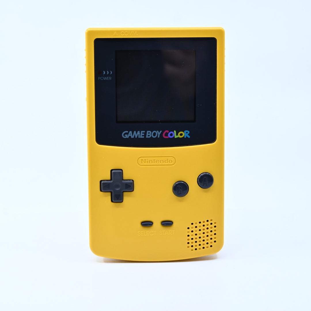 Dandelion Yellow Nintendo Gameboy Color Boxed Console - AUS PAL - Holo Label