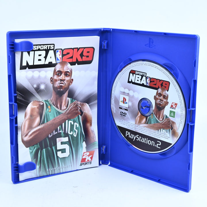 NBA 2K9 - Sony Playstation 2 / PS2 Game + Manual - PAL - MINT DISC!