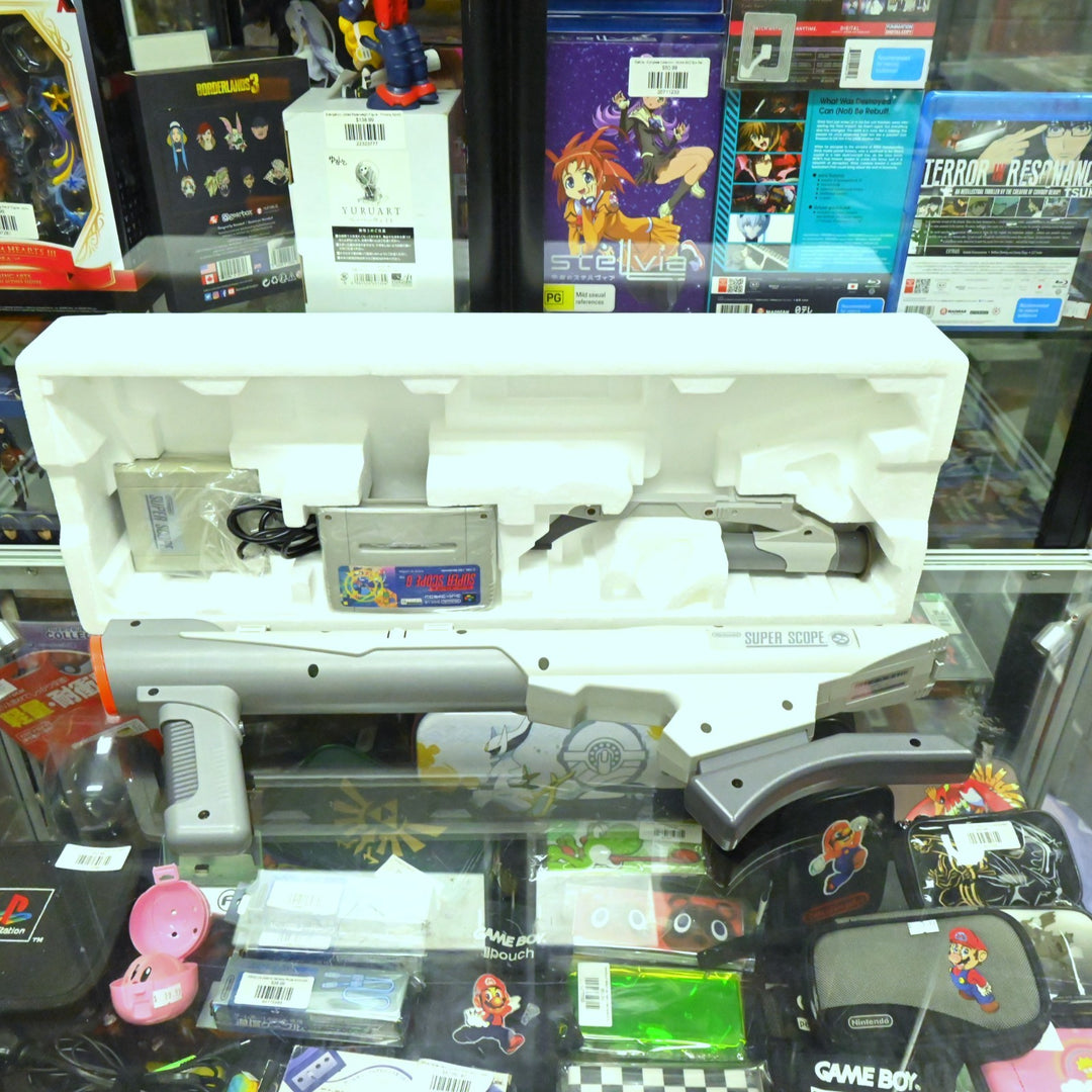 Super Scope - Super Famicom / SNES Accessory Boxed - NTSC-J