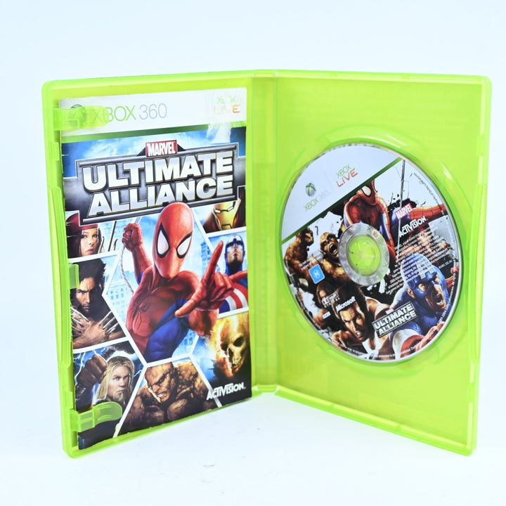 Marvel: Ultimate Alliance - Xbox 360 Game + Manual - PAL - MINT DISC!