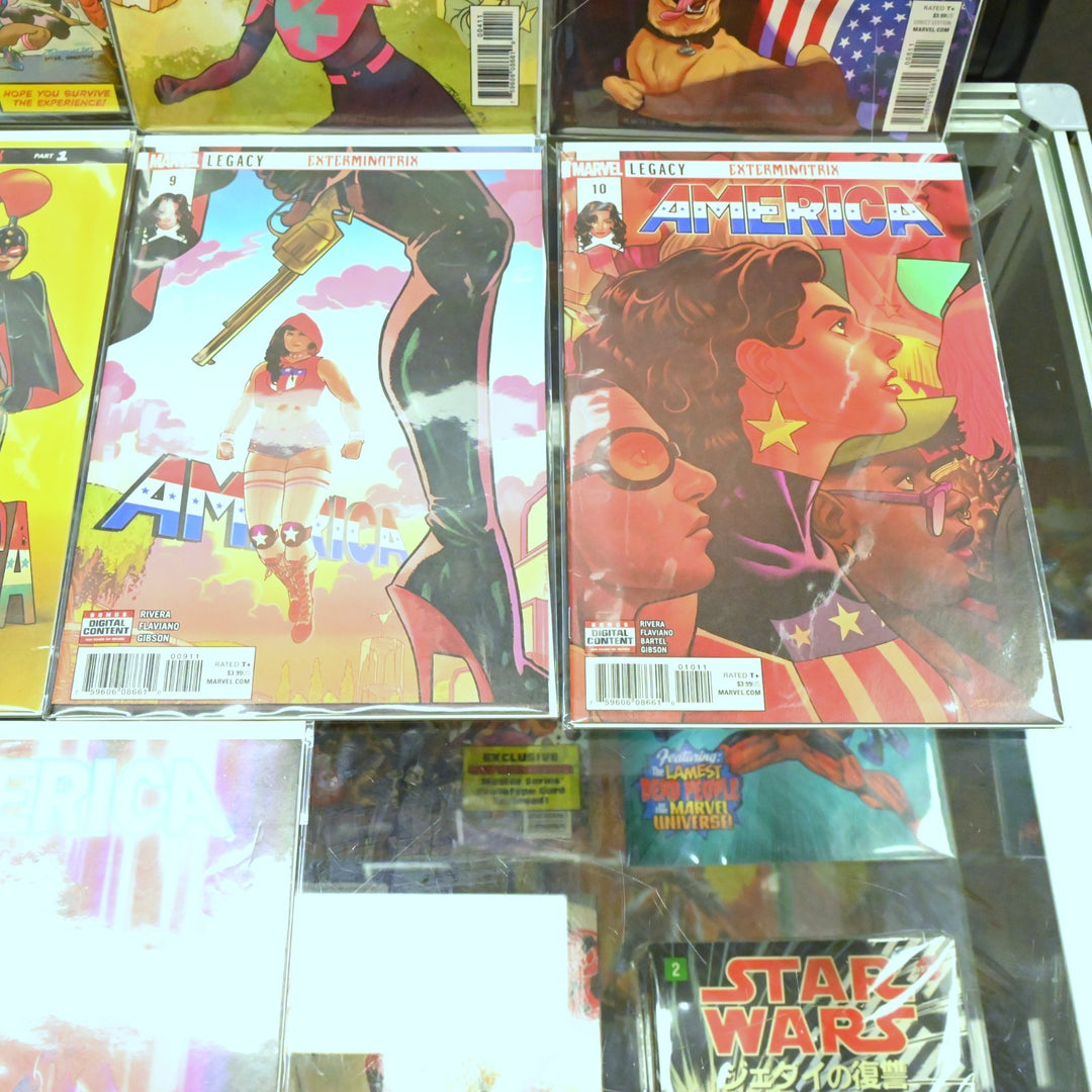 America (2017) - Complete Set 1-12 - Rivera / Quinones - Marvel Comics - Comic