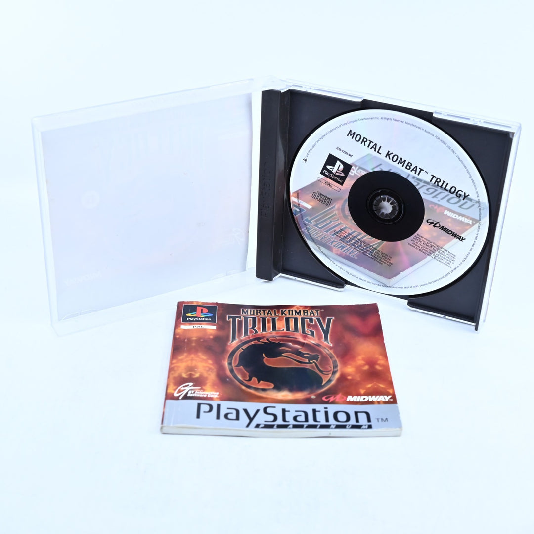 Mortal Kombat Trilogy - Sony Playstation 1 / PS1 Game + Manual - PAL