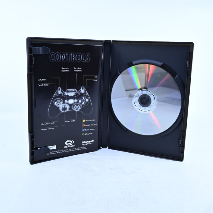 Alan Wake Limited Collector's Edition - Xbox 360 Game + Manual - PAL