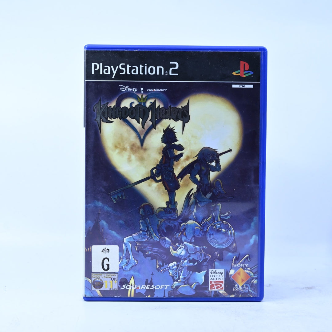 Kingdom Hearts - Sony Playstation 2 / PS2 Game + Manual - PAL - MINT DISC!