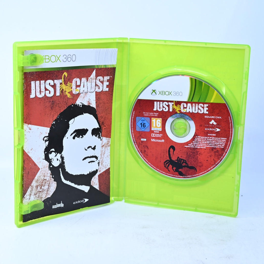 Just Cause - Xbox 360 Game + Manual - PAL - MINT DISC!