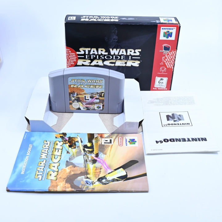 Star Wars Episode 1 Racer - N64 / Nintendo 64 Boxed Game - PAL - FREE POST!