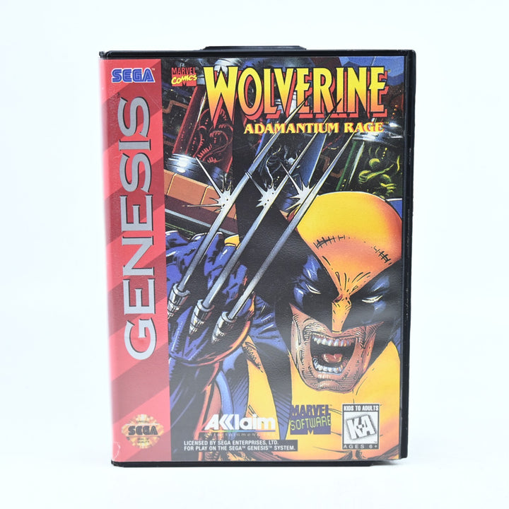 Wolverine: Adamantium Rage - No Manual - Sega Mega Drive Game / Sega Genesis