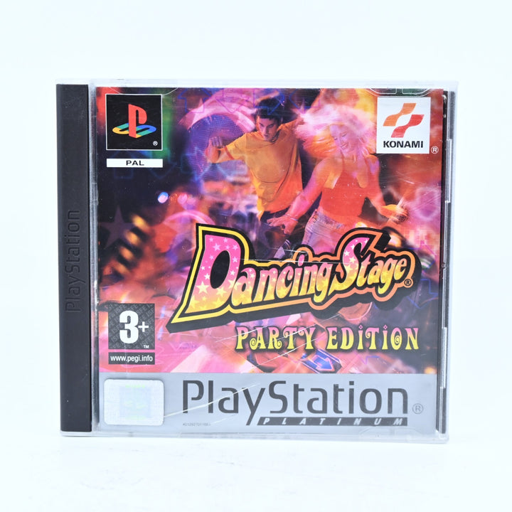 Dancing Stage Party Edition - Sony Playstation 1 / PS1 Game + Manual - PAL