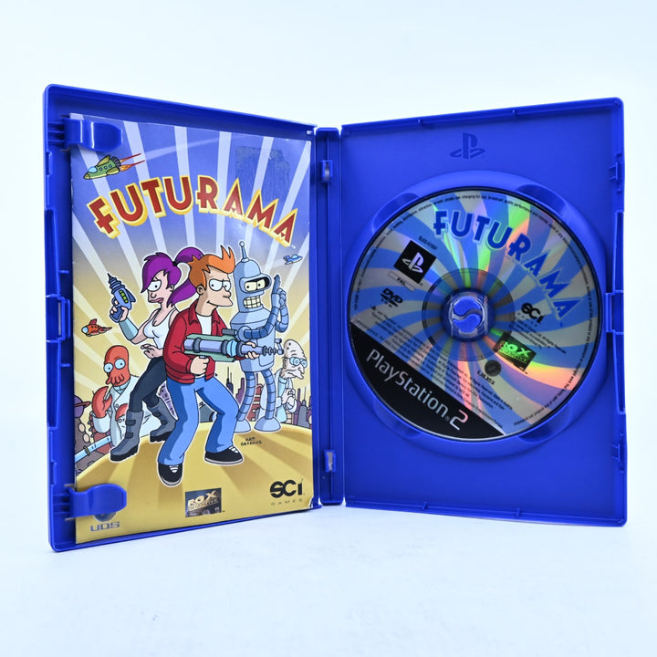 Futurama - Sony Playstation 2 / PS2 Game + Manual - PAL - MINT DISC!