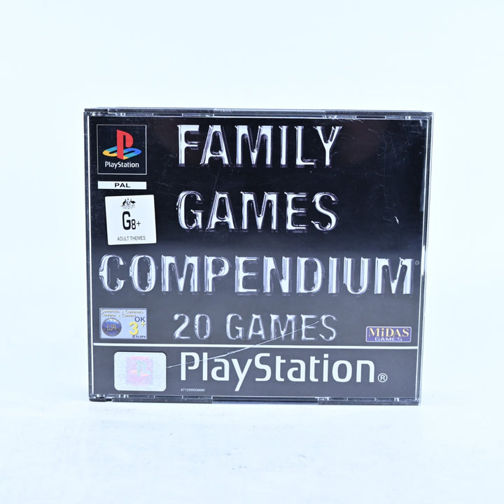 Family Games Compendium - Sony Playstation 1 / PS1 Game - No Manual - PAL
