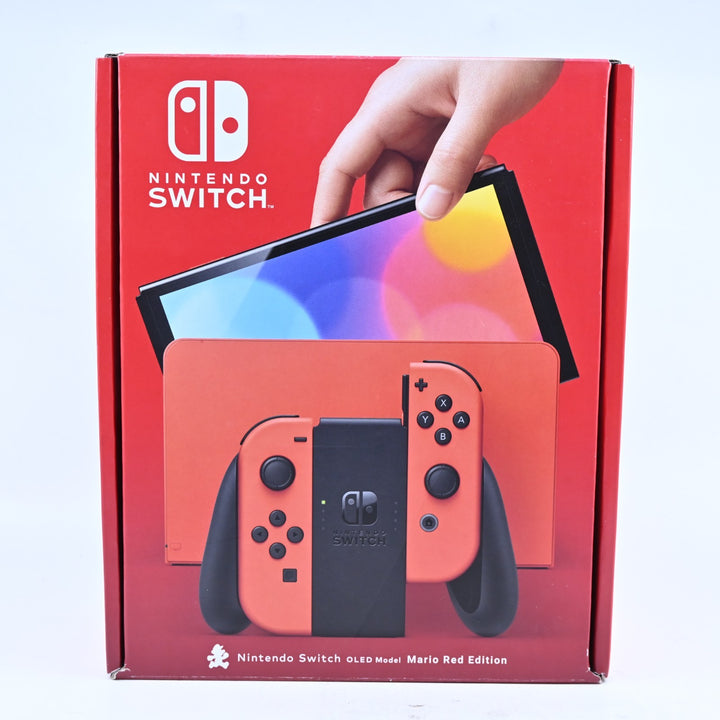 Mario Red Edition - Nintendo Switch OLED Boxed Console - PAL - FREE POST!