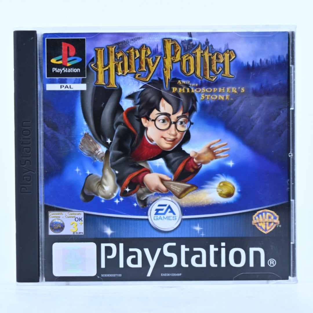 Harry Potter and the Philosopher's Stone - Playstation 1 / PS1 Game + Manual