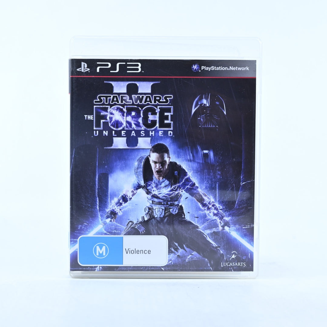 Star Wars: The Force Unleashed II - Sony Playstation 3 / PS3 Game + Manual
