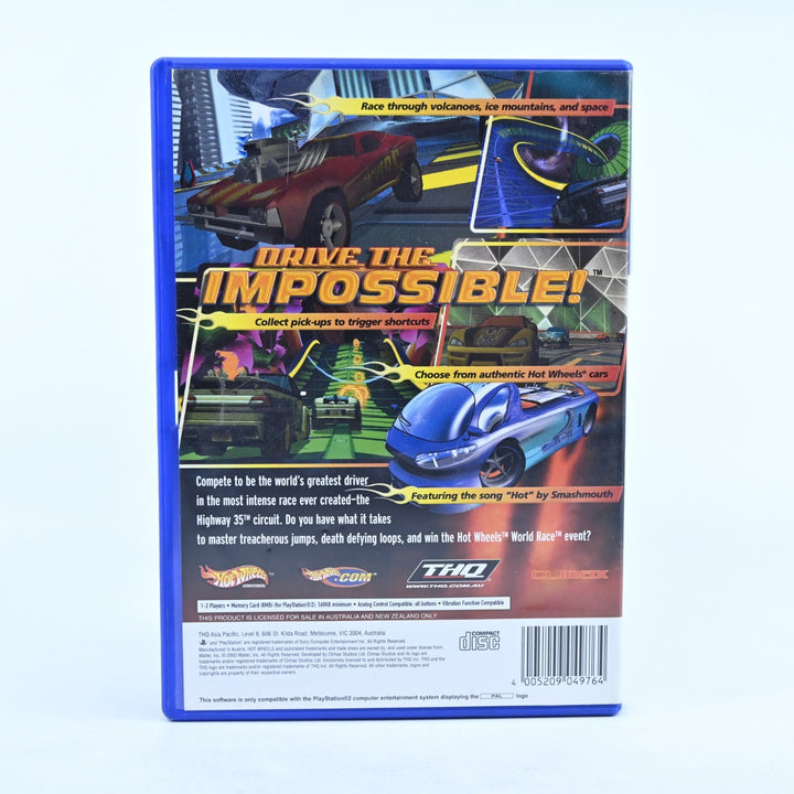 Hot Wheels World Race - Sony Playstation 2 / PS2 Game - No Manual - PAL