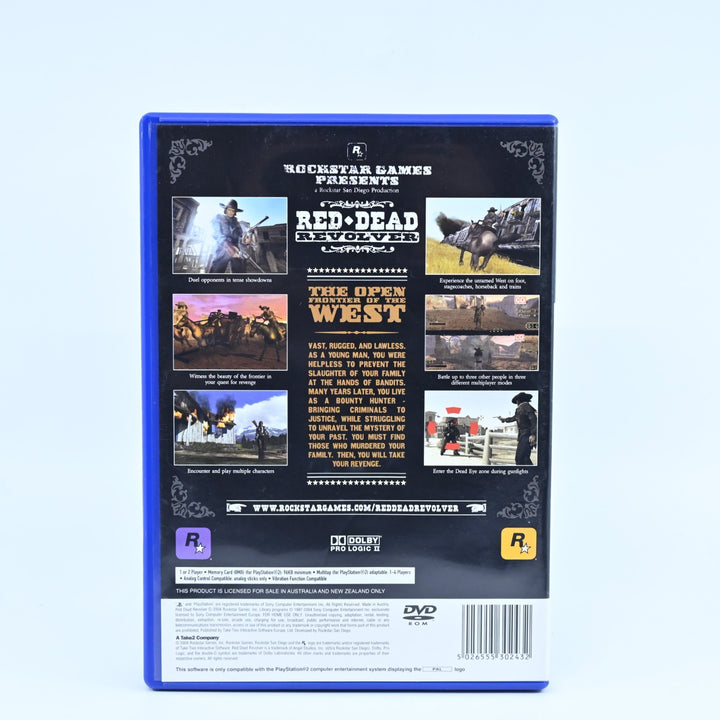 Red Dead Revolver - Sony Playstation 2 / PS2 Game + Manual - PAL - MINT DISC!
