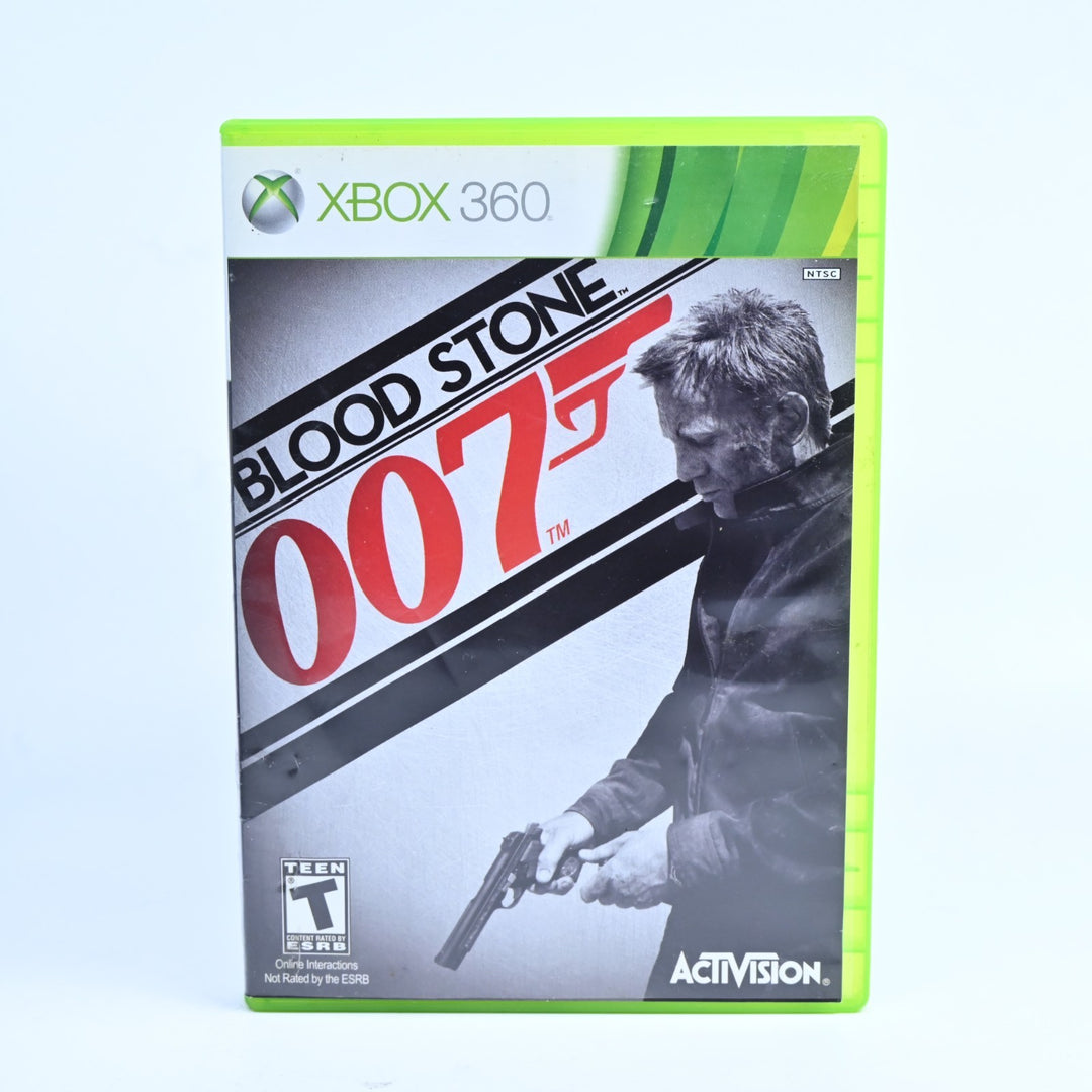 007 Blood Stone - Xbox 360 Game + Manual - Region Free - MINT DISC!