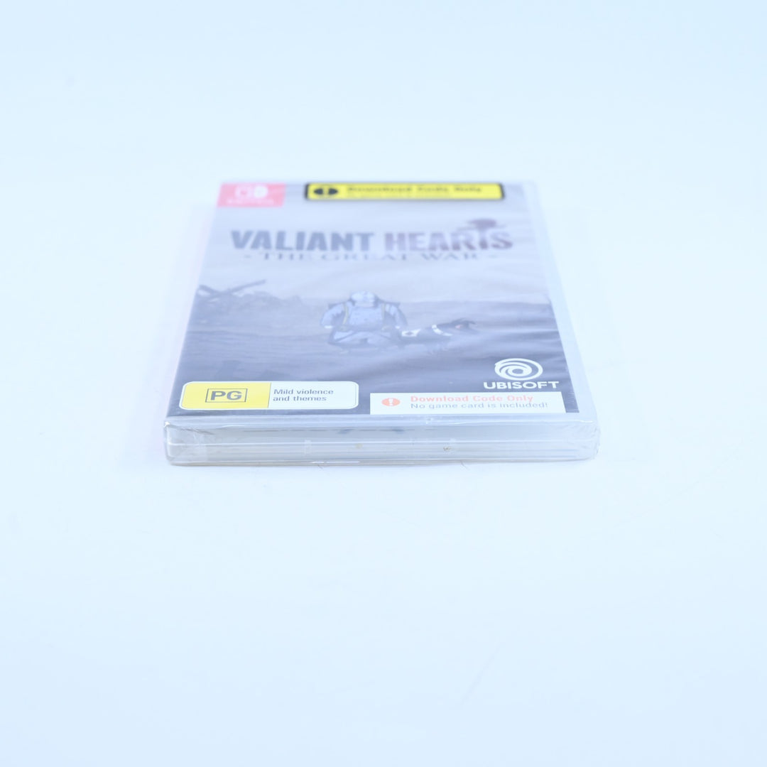 SEALED! Valiant Hearts: The Great War - Nintendo Switch Game - FREE POST!