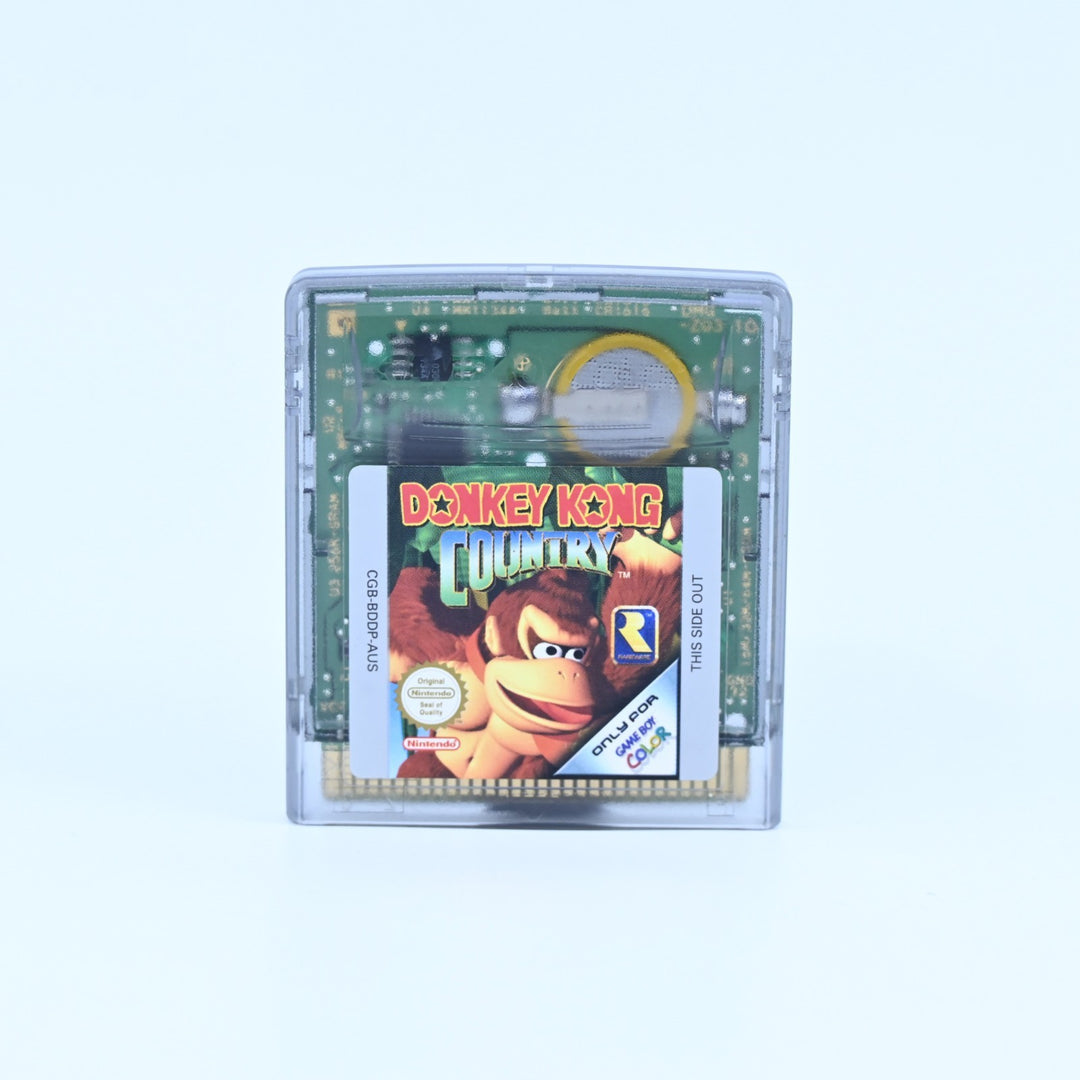 Donkey Kong Country - Nintendo Gameboy Color Game - NEW SAVE BATTERY - PAL