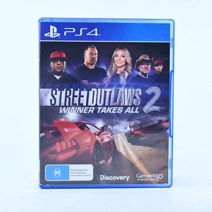 Street Outlaws 2 Winner Takes All - Sony Playstation 4 / PS4 Game - MINT DISC!