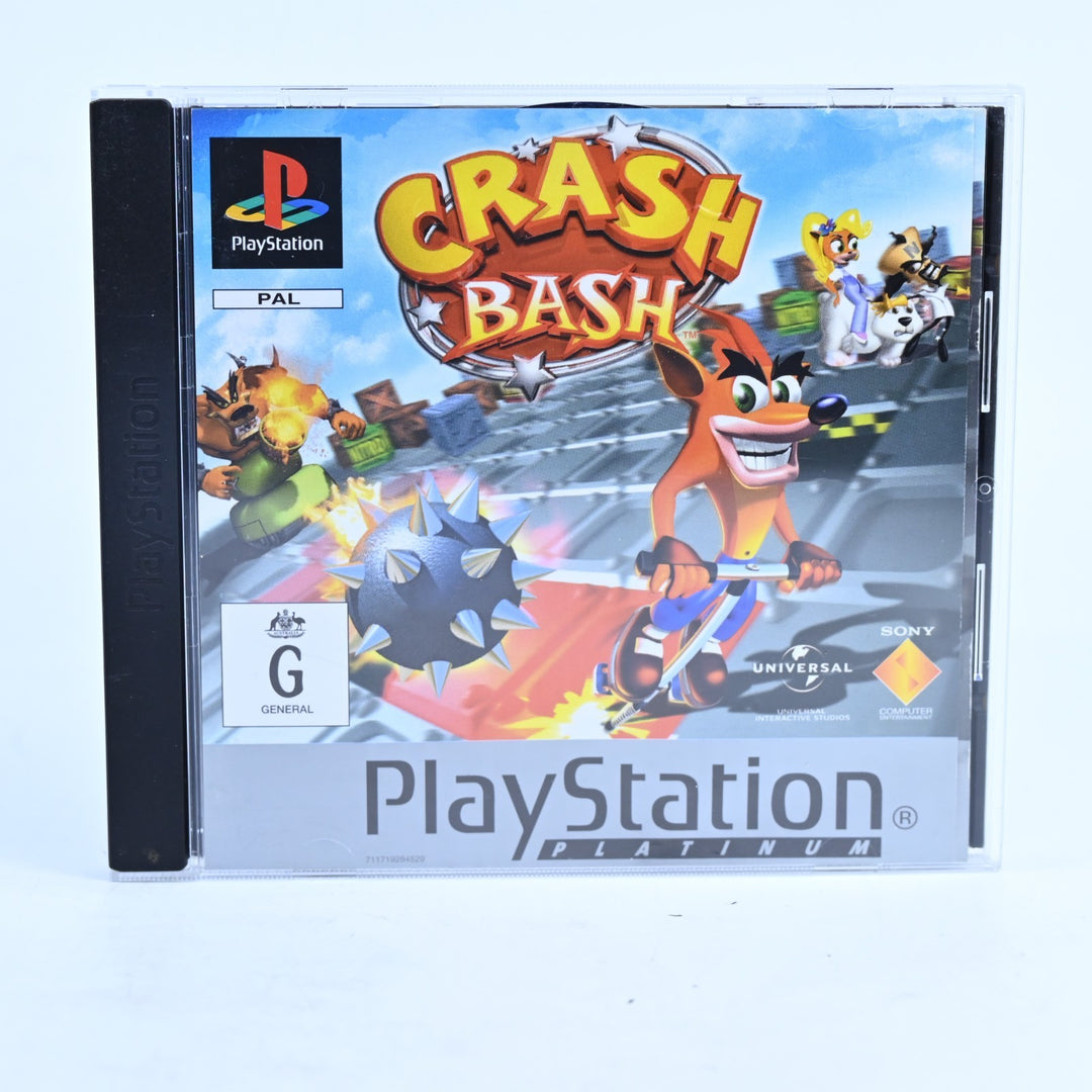 Crash Bash - Sony Playstation 1 / PS1 Game + Manual - PAL - MINT DISC!
