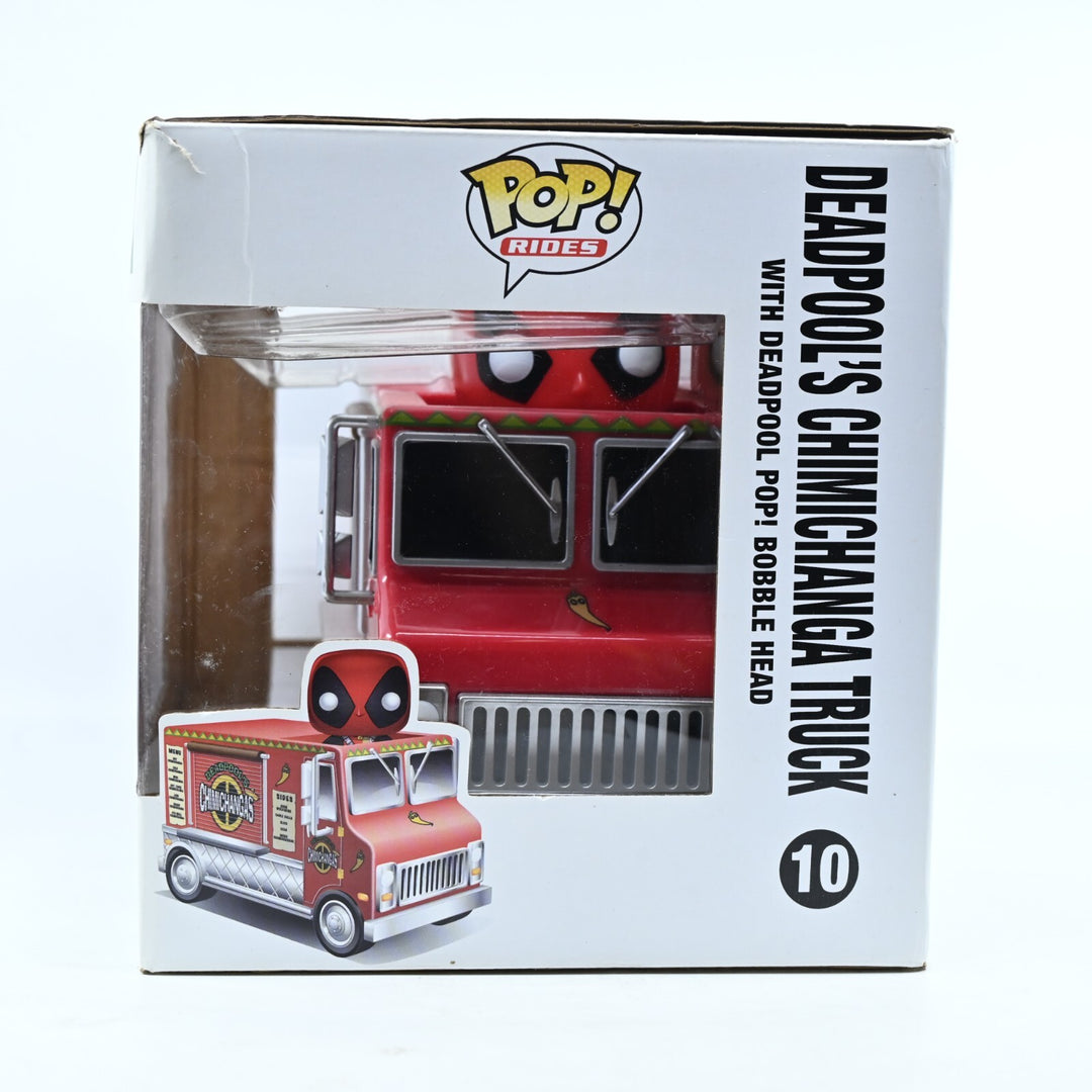 Deadpool's Chimichanga Truck (Red) - Marvel - Funk Pop Vinyl Marvel Rides #10