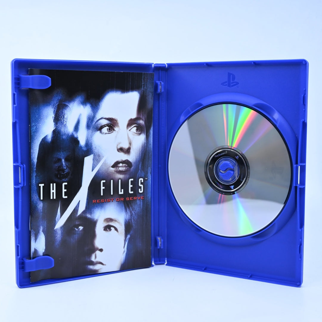The X-Files: Resist or Serve - Sony Playstation 2 / PS2 Game + Manual - PAL
