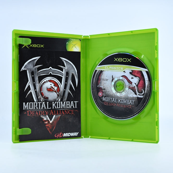 Mortal Kombat Deadly Alliance - Original Xbox Game + Manual - PAL - MINT DISC!