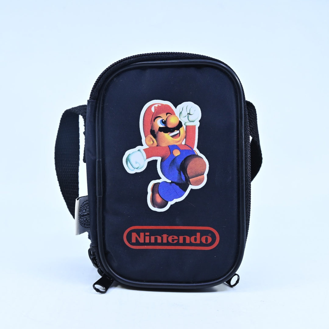 Official Nintendo Gameboy Color Mario Travel Bag - Nintendo Gameboy Accessory