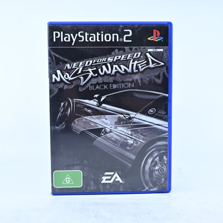 Need for Speed: Most Wanted - Black Edition - PS2 Game + Manual - PAL