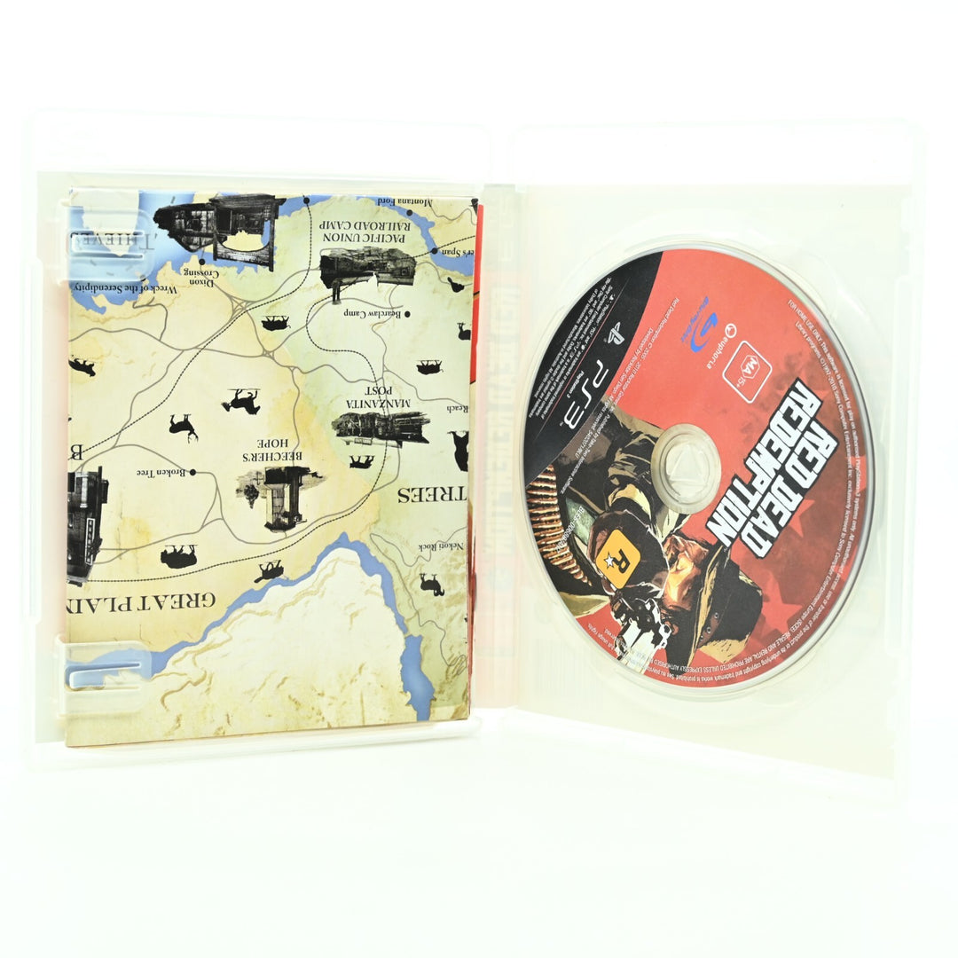 Red Dead Redemption - Sony Playstation 3 / PS3 Game + Manual + Map - FREE POST!