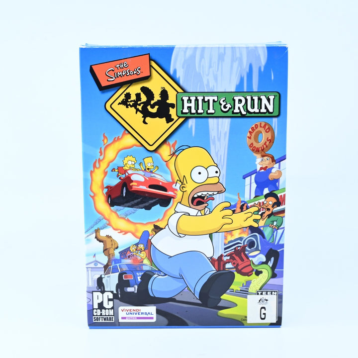The Simpsons Hit & Run Box - 3 Discs set - Vivendi Universal Games - PC Game