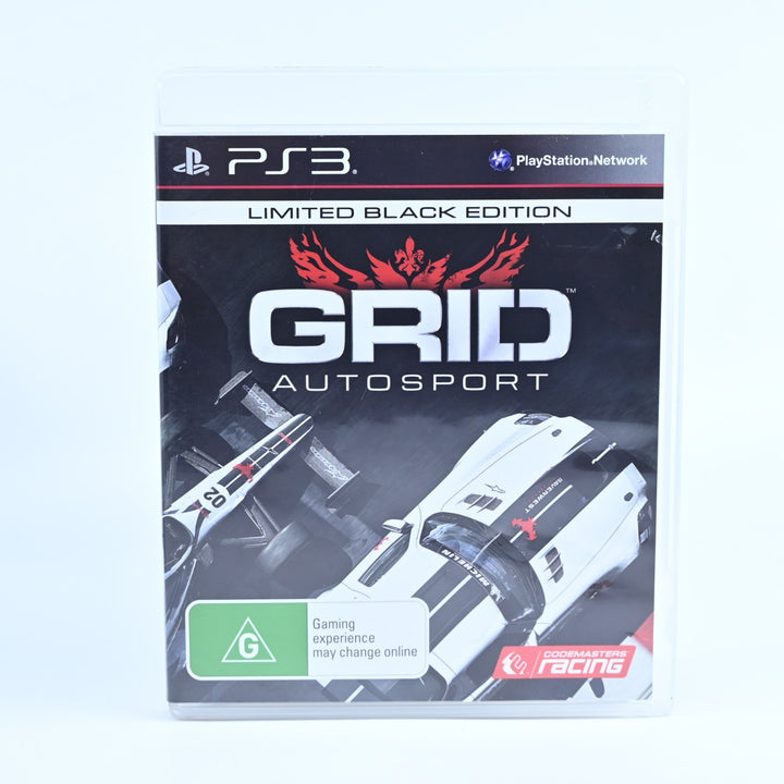 Grid Autosport - Limited Black Edition - Sony Playstation 3 / PS3 Game + Manual