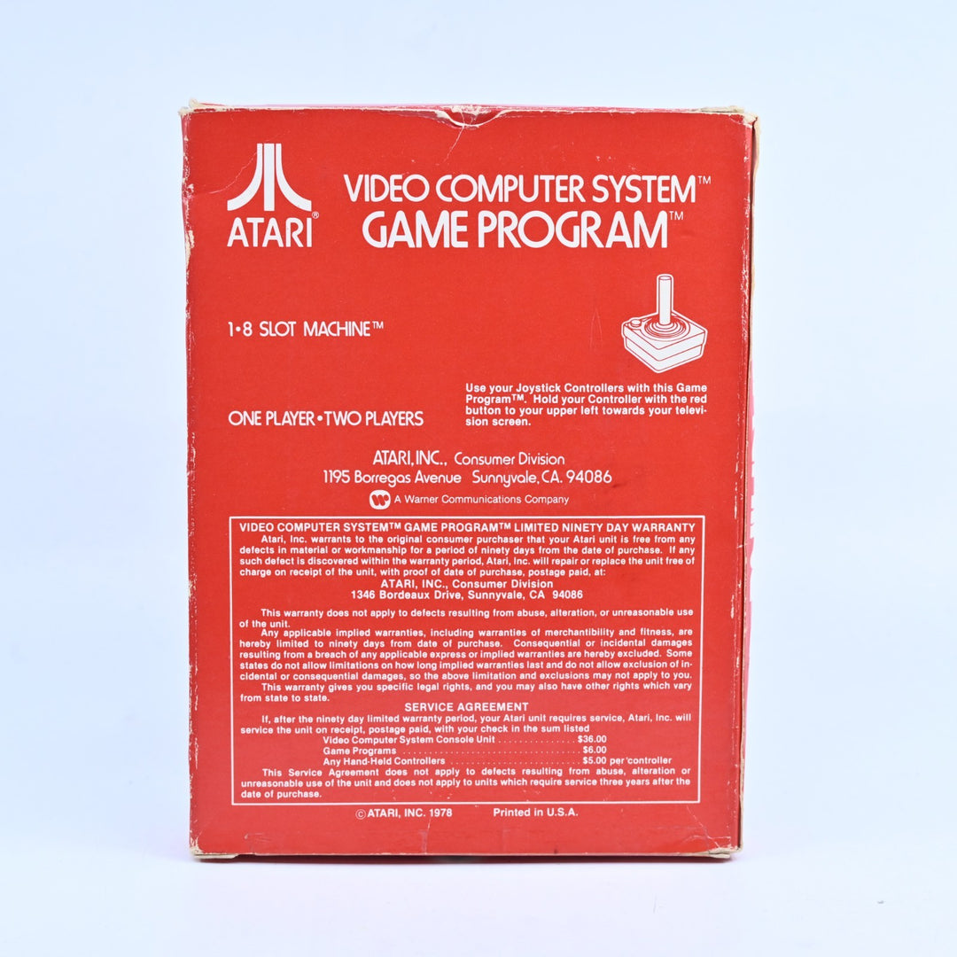 Slot Machine - Atari 2600 Boxed Game - PAL - FREE POST!