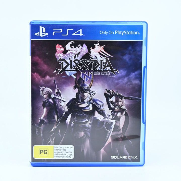 Dissidia Final Fantasy NT - Sony Playstation 4 / PS4 Game - MINT DISC!