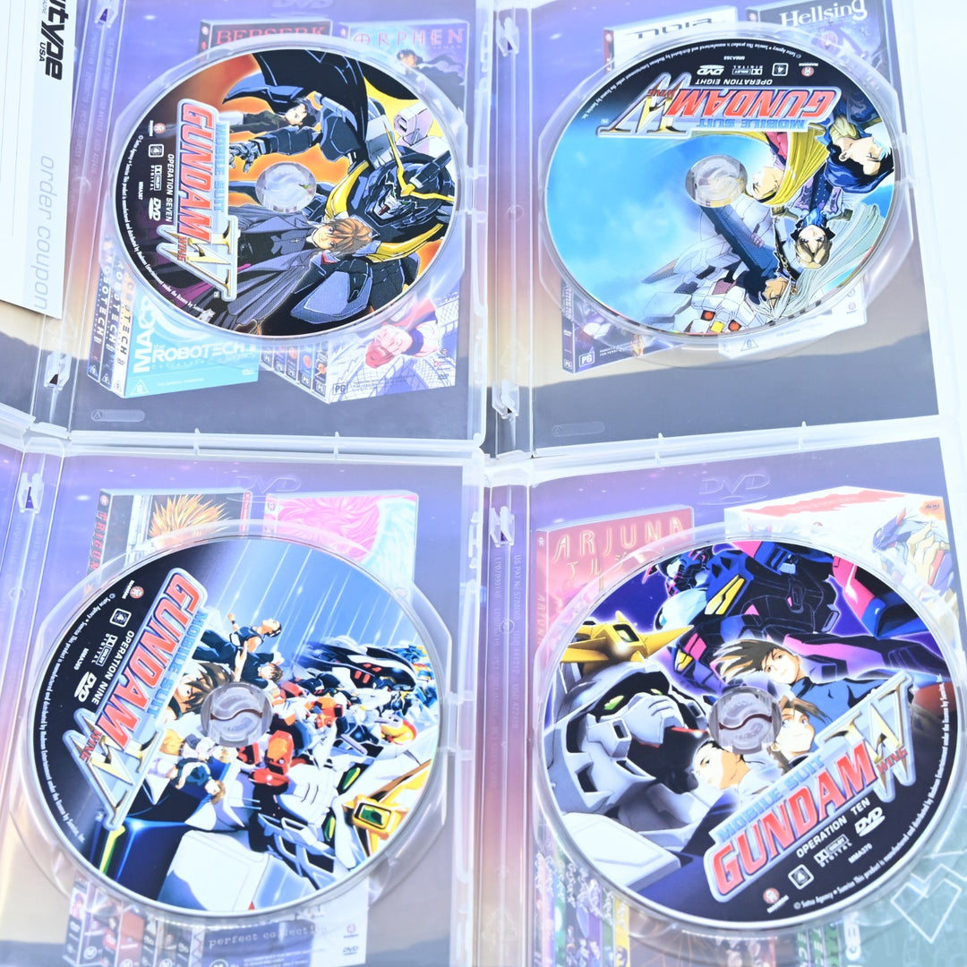 Moblie Suit Gundam Wing - Volumes 1 to 10 - Region  4 - Anime DVDs
