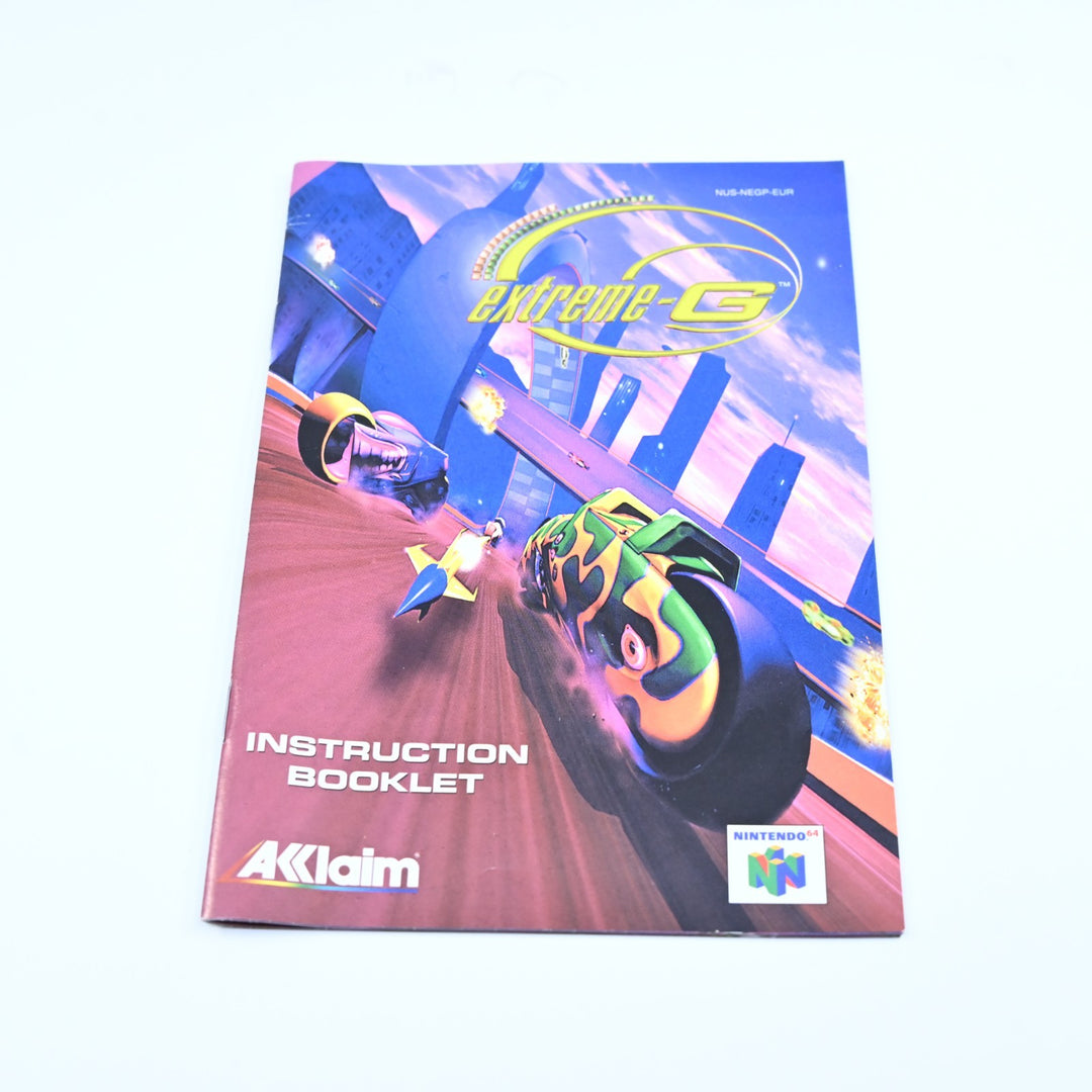 Extreme-G - N64 / Nintendo 64 Boxed Game - PAL - FREE POST!
