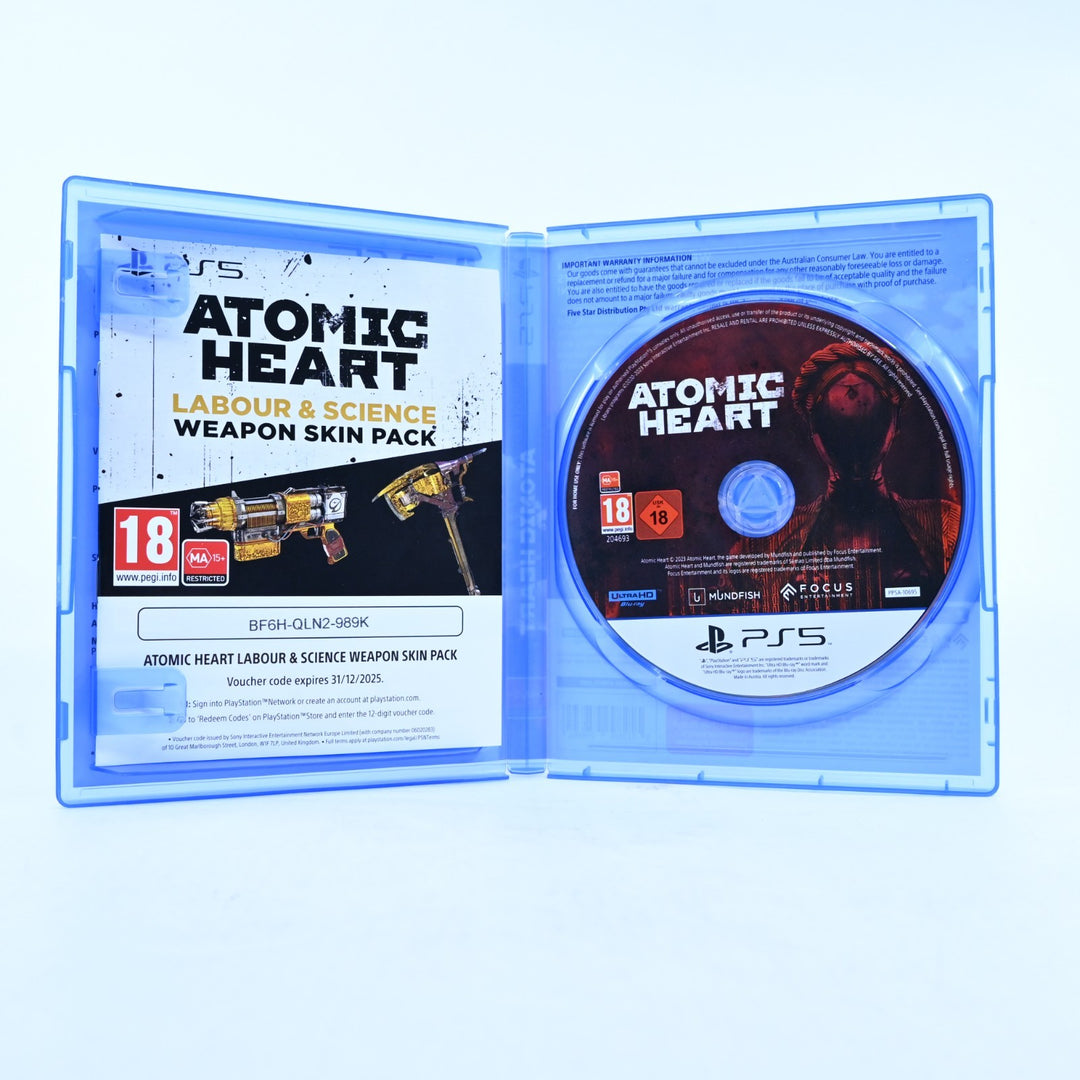 Atomic Heart - Sony Playstation 5 / PS5 Game - MINT DISC!