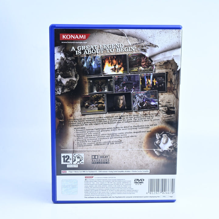 Castlevania - Sony Playstation 2 / PS2 Game + Manual - PAL - MINT DISC!