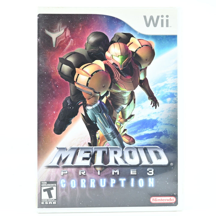 Metroid Prime 3: Corruption - Nintendo Wii Game - NTSC-U/C - FREE POST!