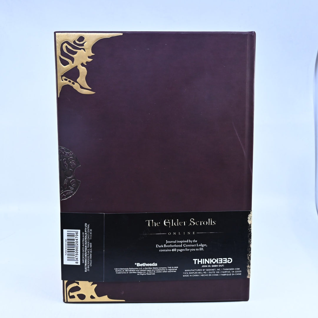 The Black Sacrament Ledger - HardCover - The Elder Scrolls - Journal / Book