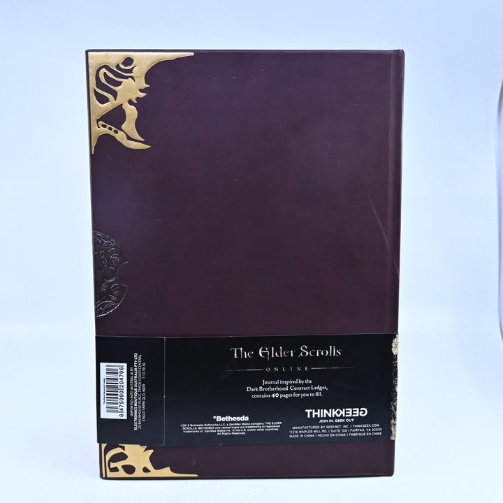 The Black Sacrament Ledger - HardCover - The Elder Scrolls - Journal / Book