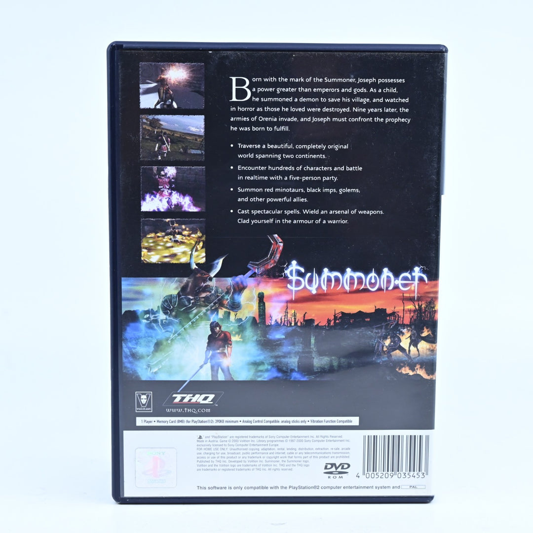 Summoner - Sony Playstation 2 / PS2 Game + Manual - PAL