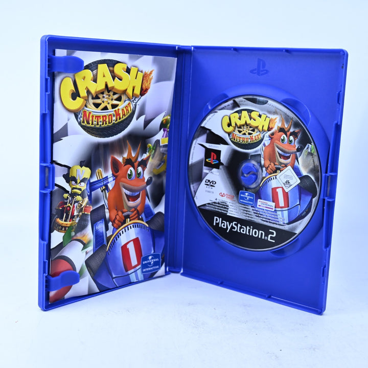 Crash Nitro Kart - Sony Playstation 2 / PS2 Game + Manual - PAL - MINT DISC!