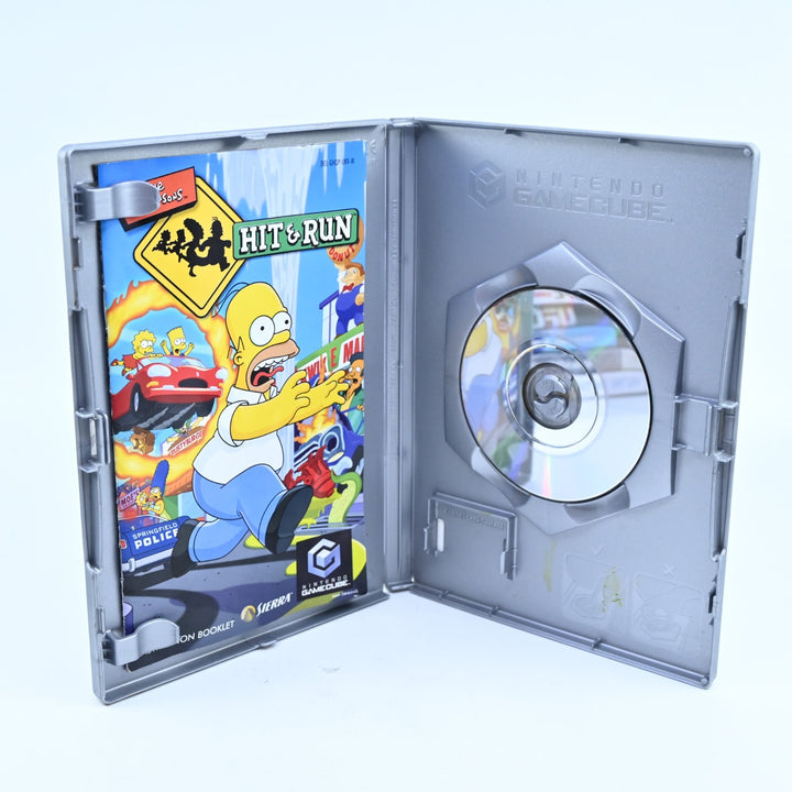 The Simpsons: Hit & Run - Nintendo Gamecube Game + Manual - PAL - FREE POST!