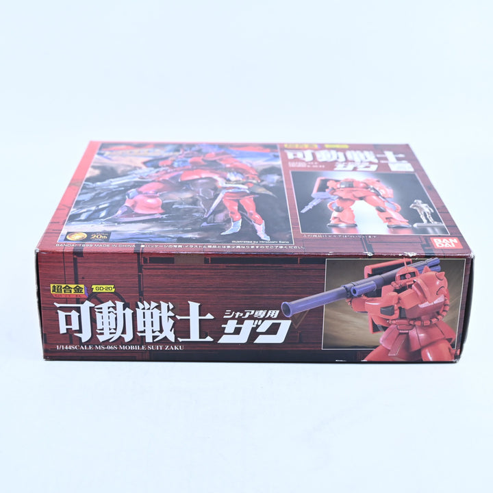 Chogokin GD-20 MS-06S Char's Zaku II - Bandai - 1:144 Die-Cast Anime Figure