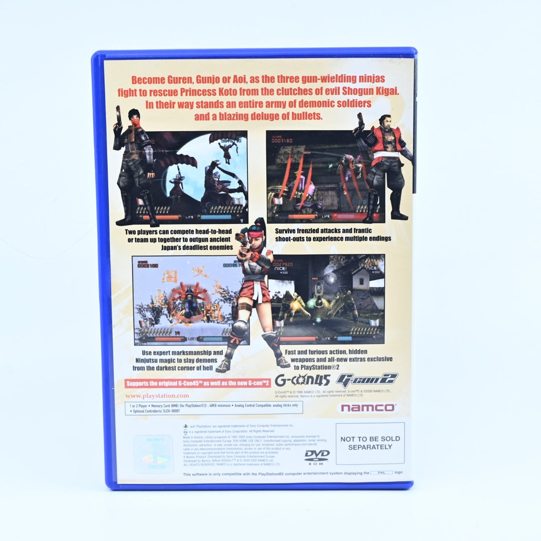 Ninja Assault - Sony Playstation 2 / PS2 Game + Manual - PAL - MINT DISC!